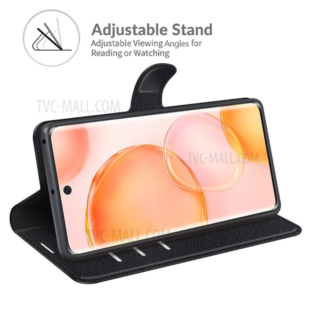  Honor 50 Wallet Book Cover Black