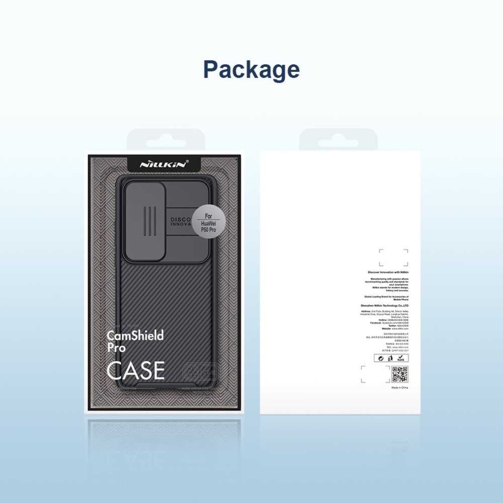 Huawei P50 Pro CamShield Case Black