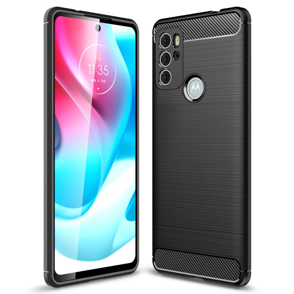 Motorola Moto G60s Brushed TPU Case Black