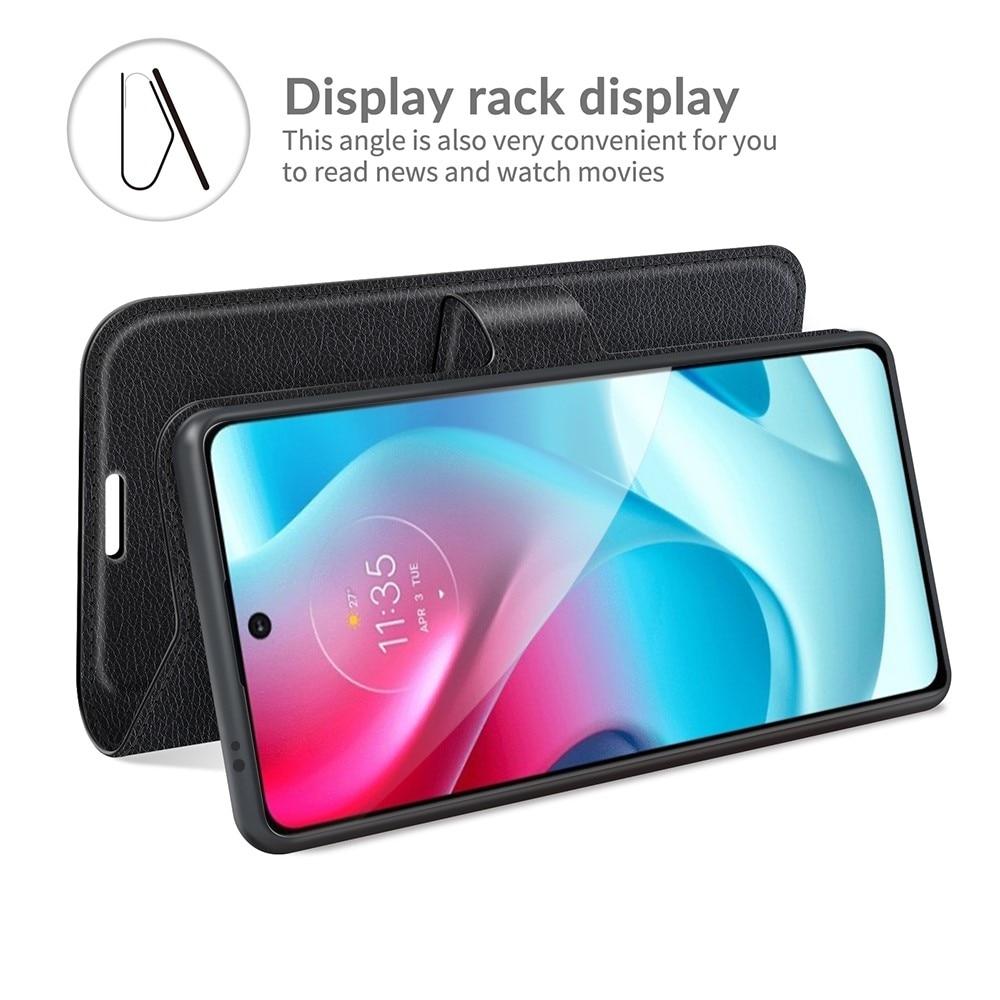 Motorola Moto G60s Wallet Book Cover Black