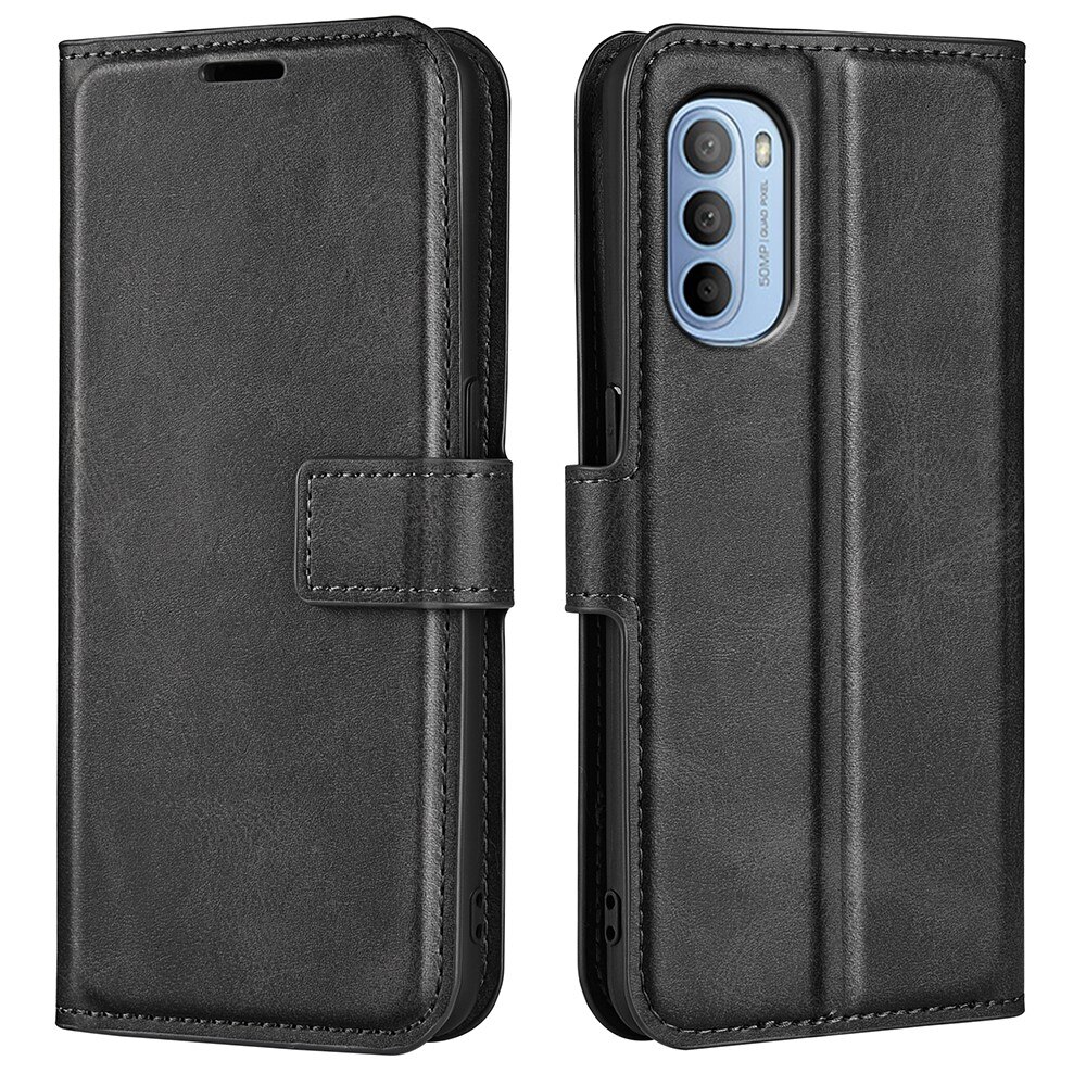 Motorola Moto G31/G41 Leather Wallet Black