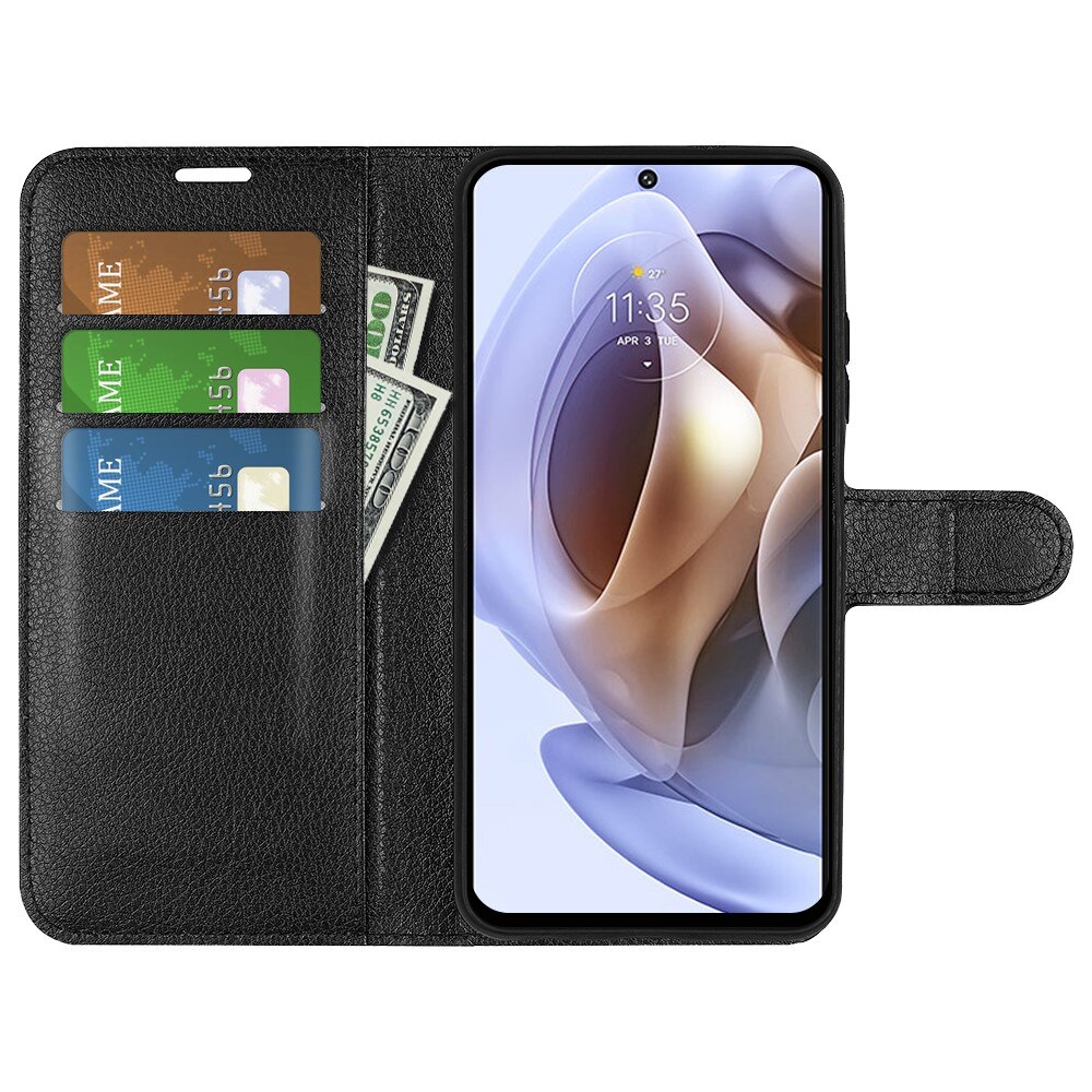 Motorola Moto G31/Moto G41 Wallet Book Cover Black