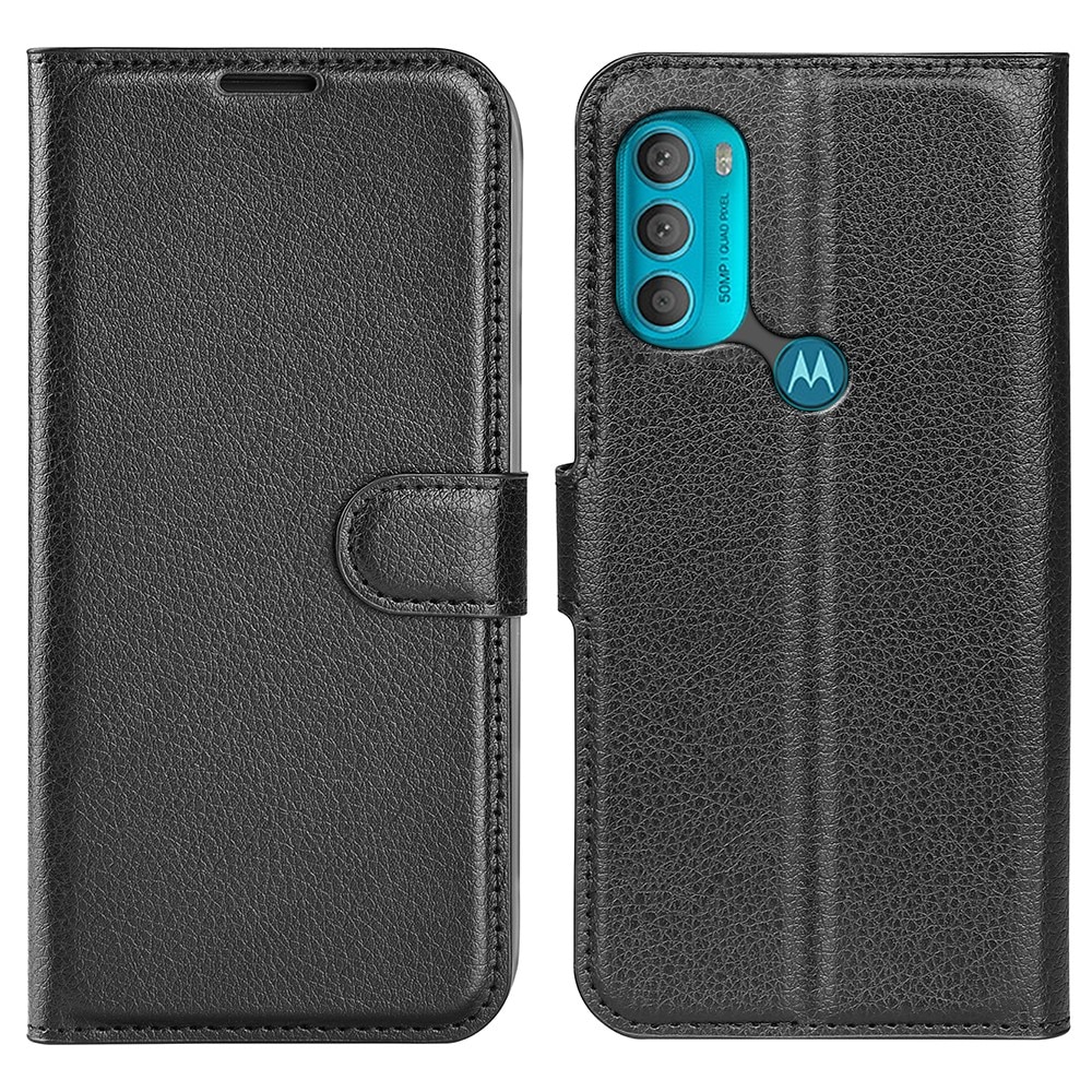 Motorola Moto G71 Wallet Book Cover Black