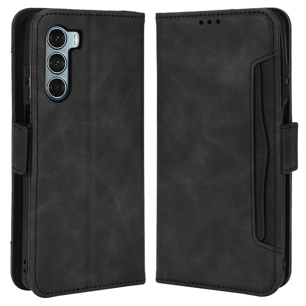 Motorola Moto G200 Multi Wallet Case Black