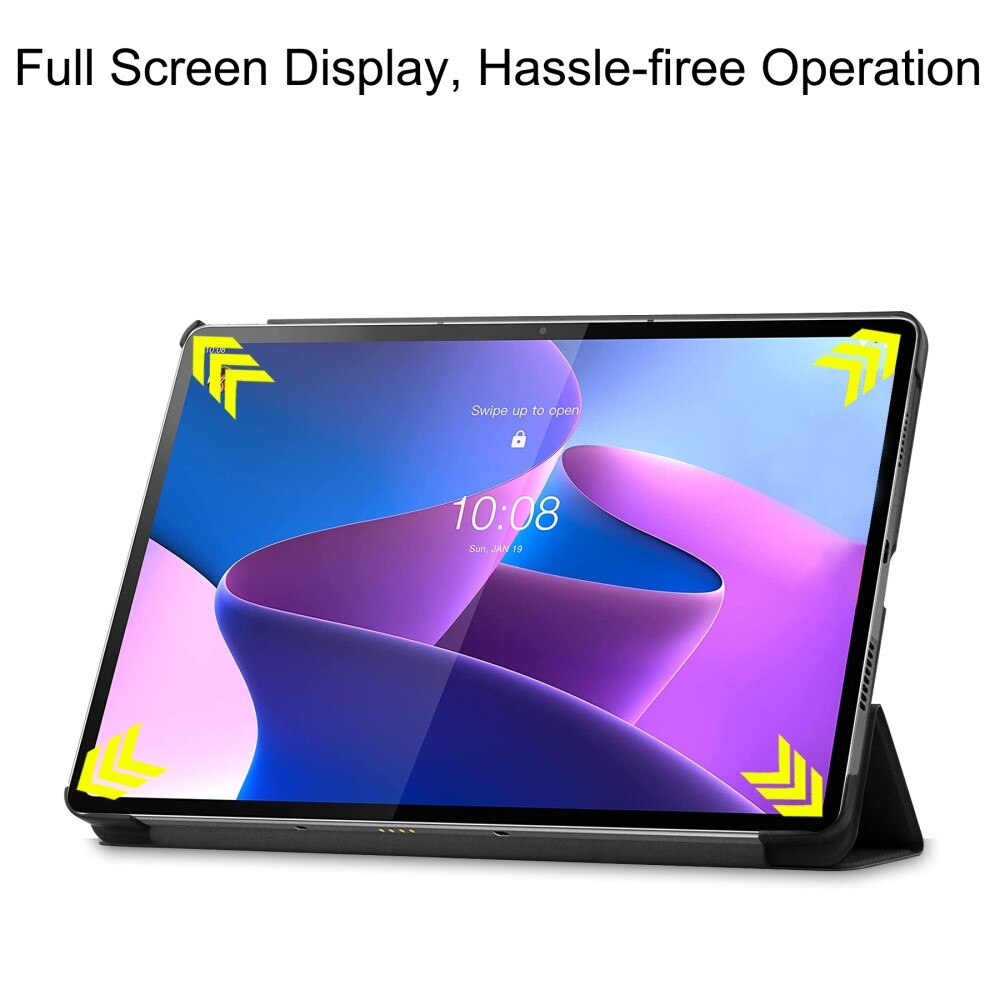 Lenovo Tab P12 Pro Tri-Fold Cover Black