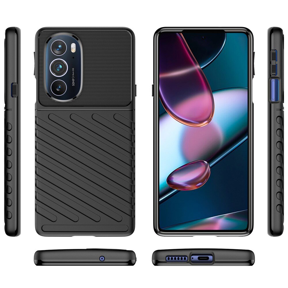 Motorola Edge 30 Pro Thunder TPU Case Black