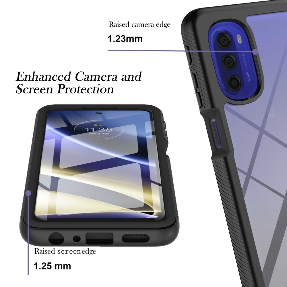 Motorola Moto G51 Full Protection Case Black