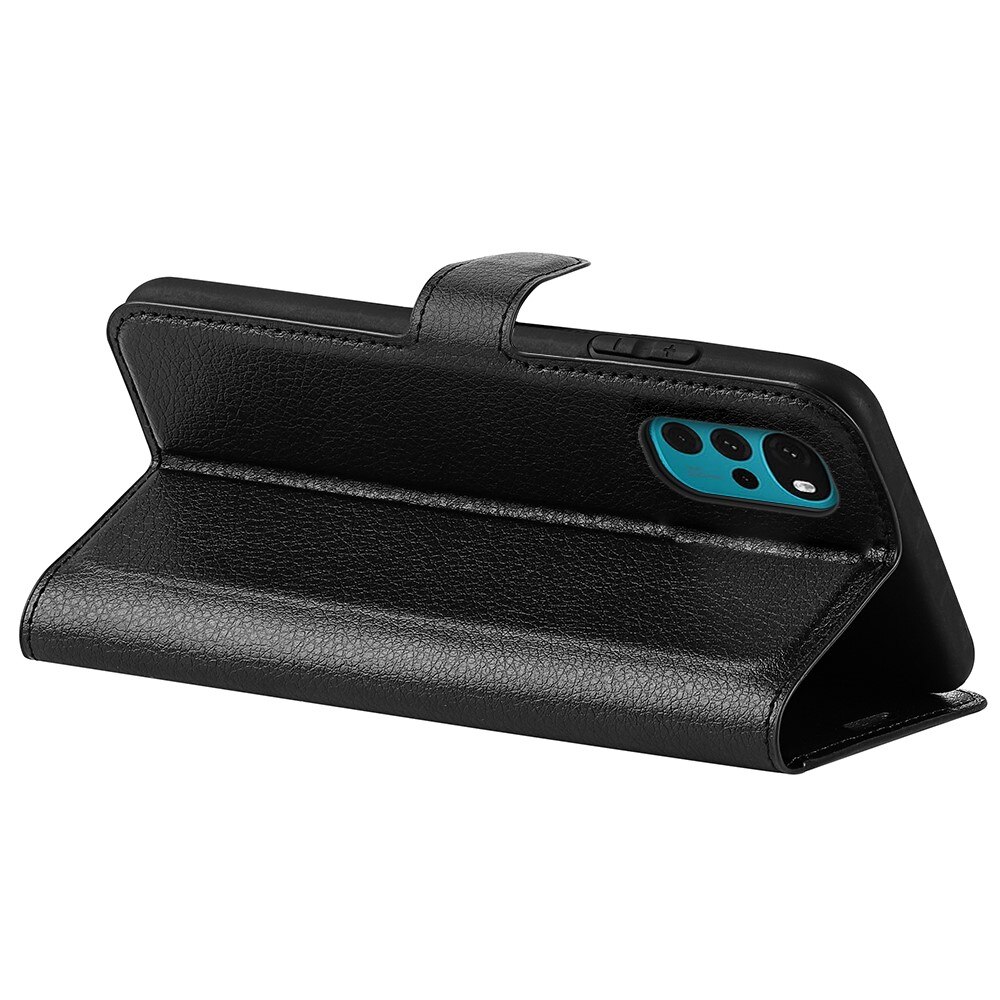 Motorola Moto G22 Wallet Book Cover Black