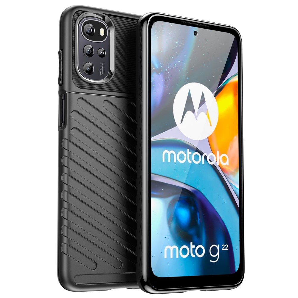 Motorola Moto G22 Thunder TPU Case Black