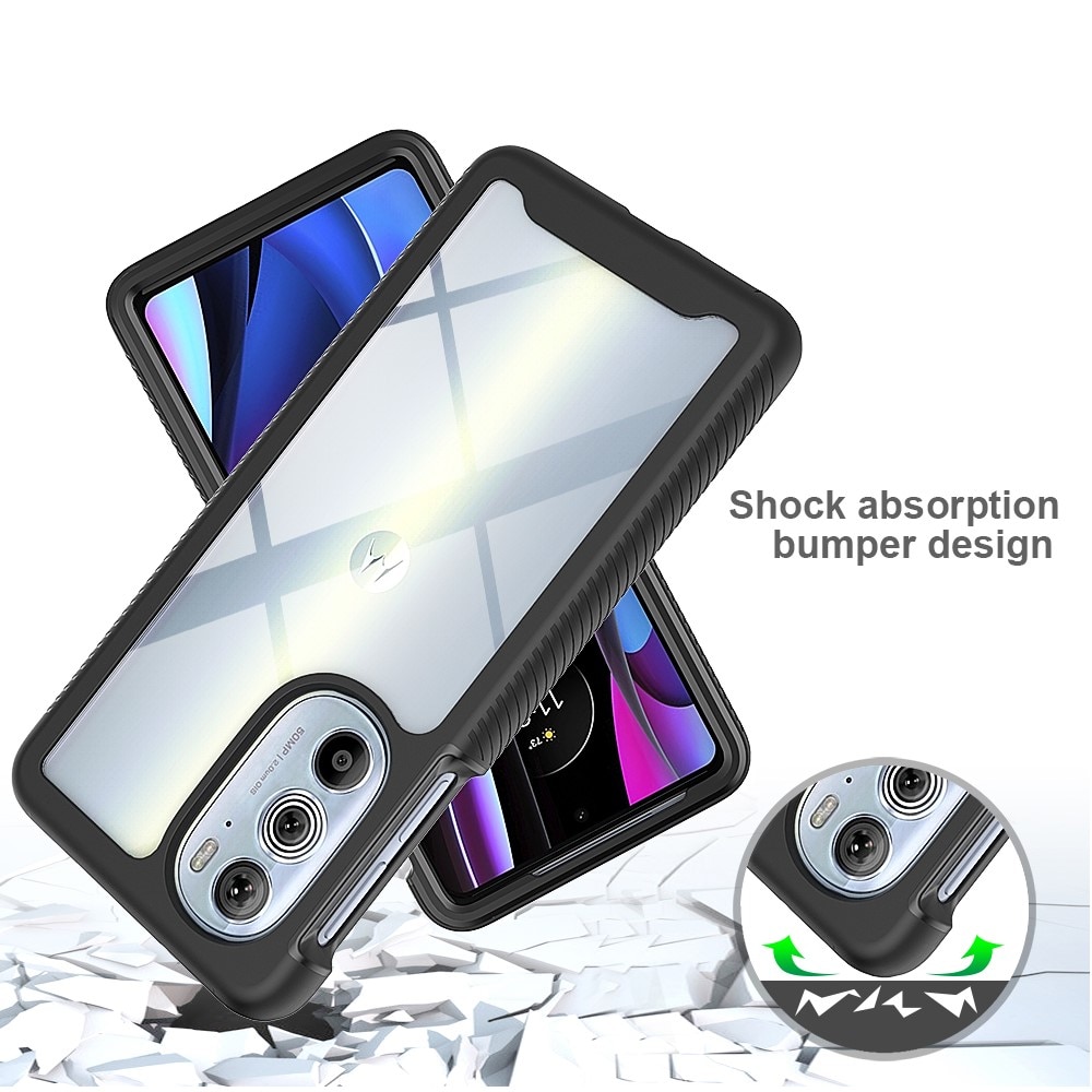 Motorola Edge 30 Pro Full Cover Case Black