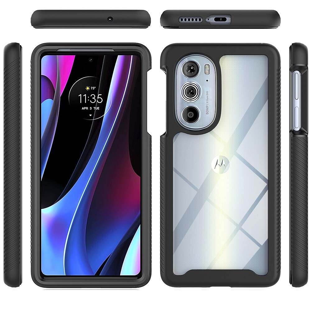 Motorola Edge 30 Pro Full Cover Case Black