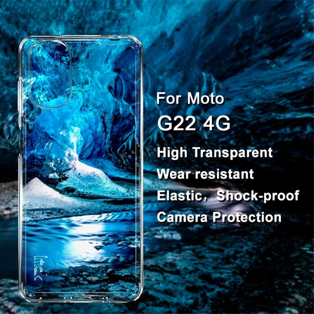 Motorola Moto G22 TPU Case Crystal Clear