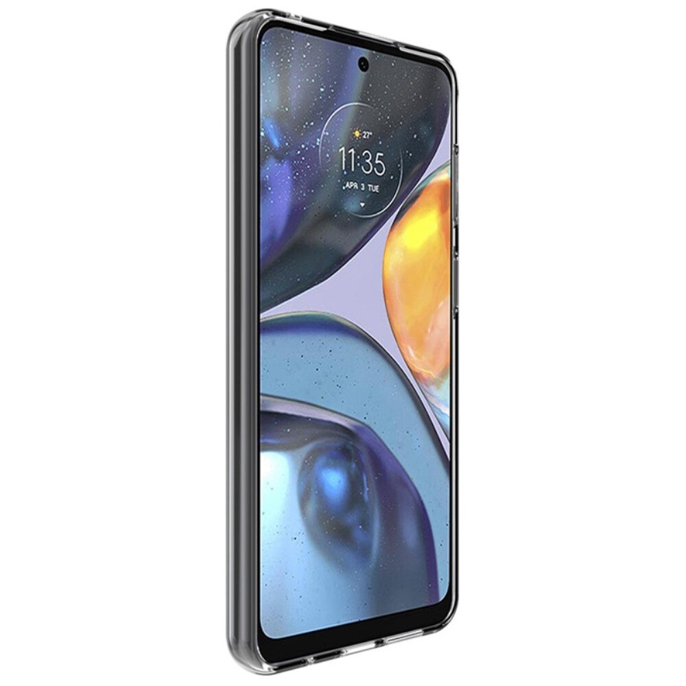 Motorola Moto G22 TPU Case Crystal Clear