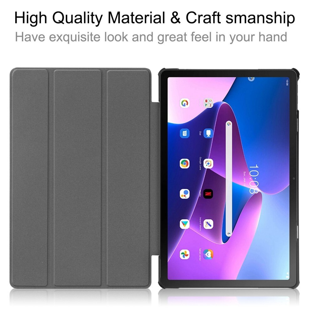 Lenovo M10 Plus (3rd gen) Tri-Fold Cover Grey