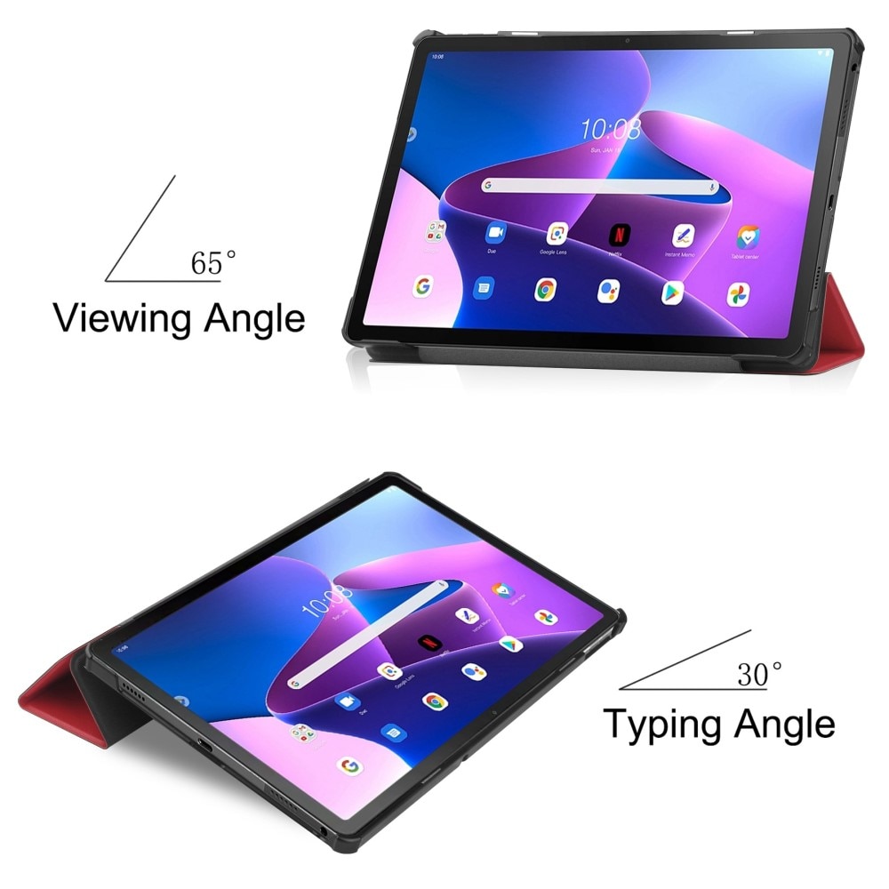 Lenovo M10 Plus (3rd gen) Tri-Fold Cover Red