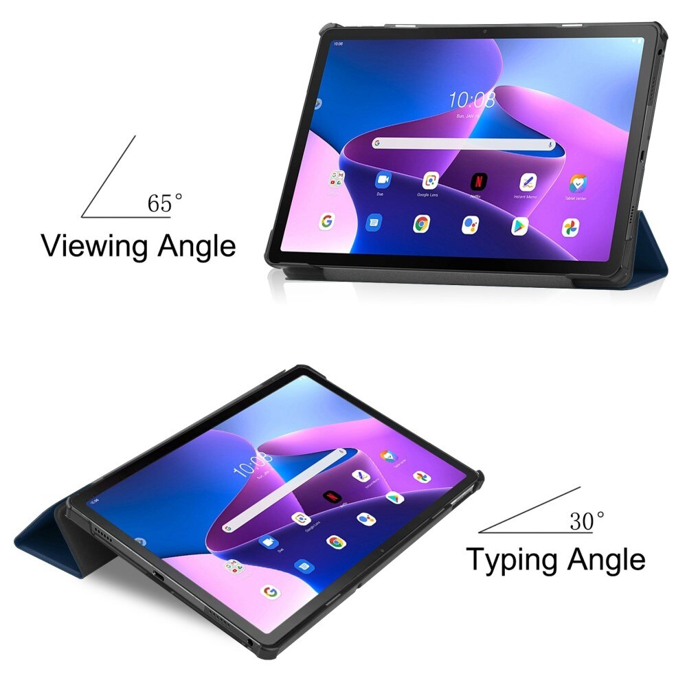  Lenovo Tab M10 Plus (3rd gen) Tri-Fold Cover Blue