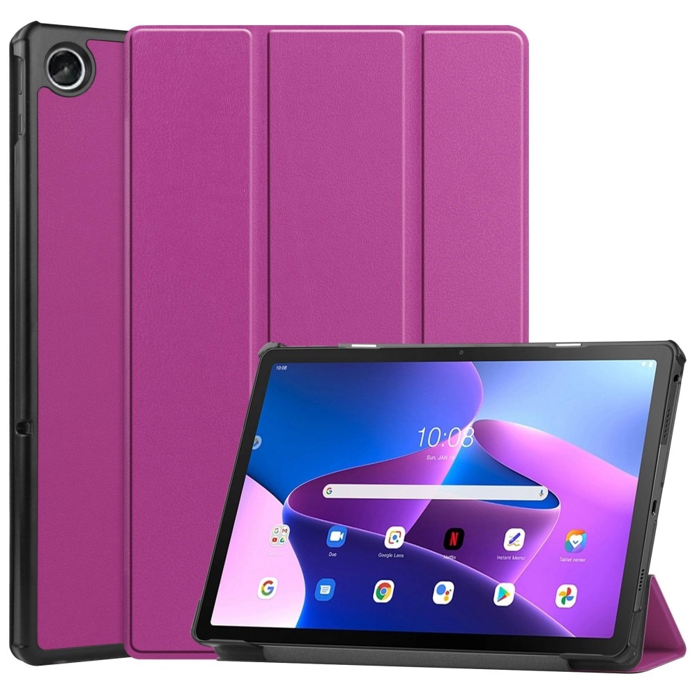 Lenovo M10 Plus (3rd gen) Tri-Fold Cover Purple