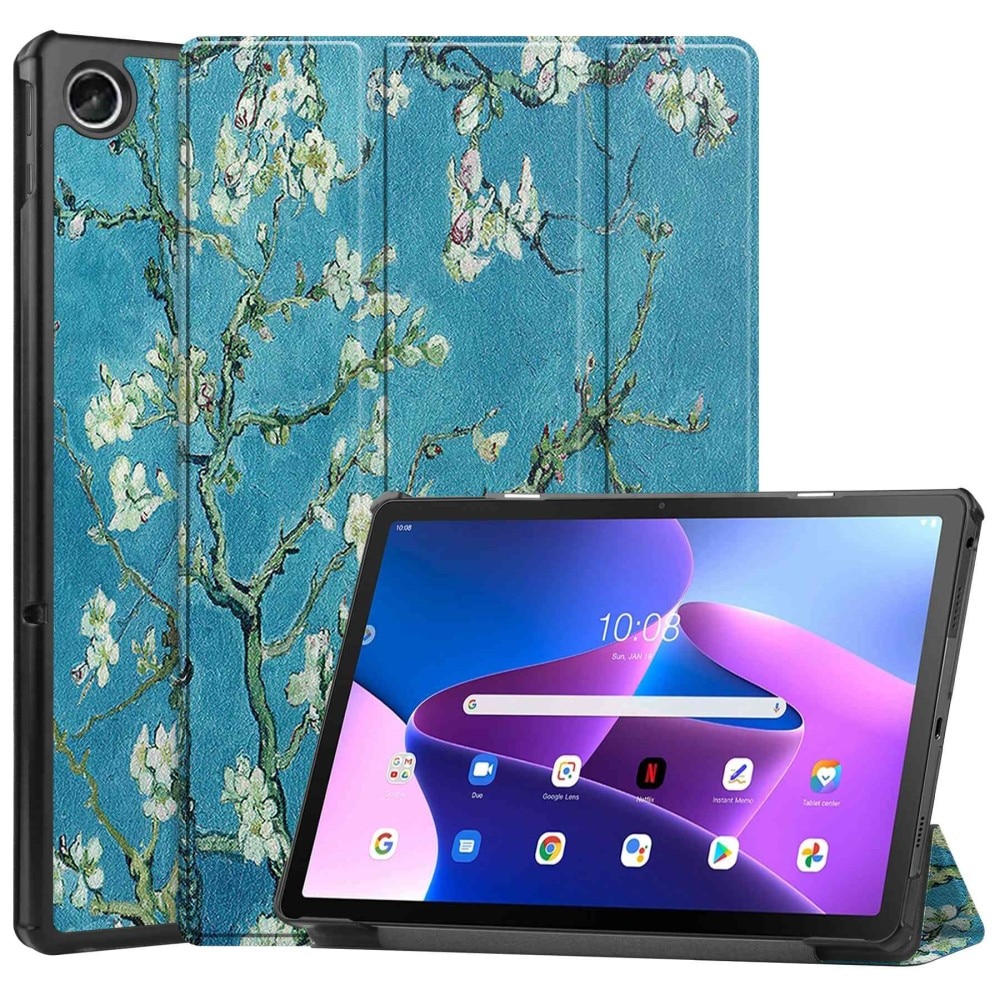 Lenovo M10 Plus (3rd gen) Tri-Fold Cover Cherry blossoms