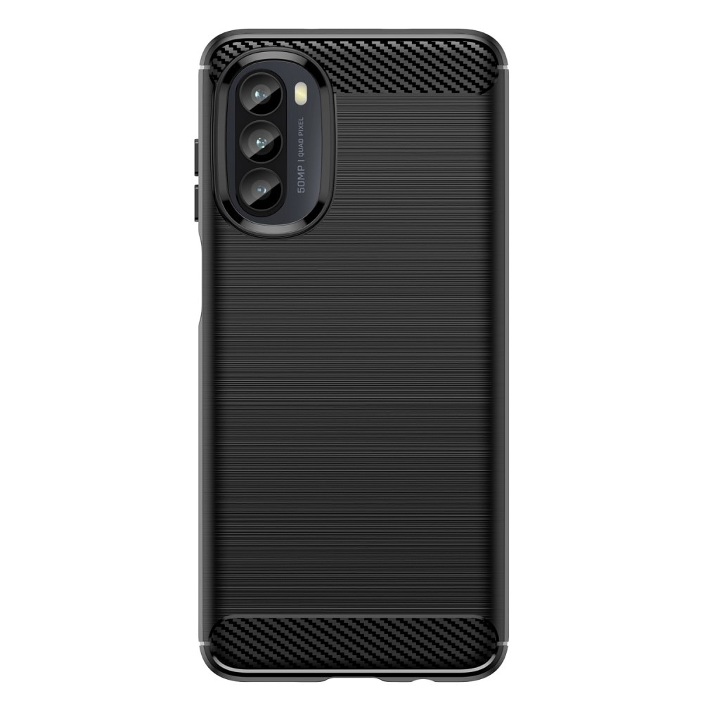 Motorola Moto G52 Brushed TPU Case Black