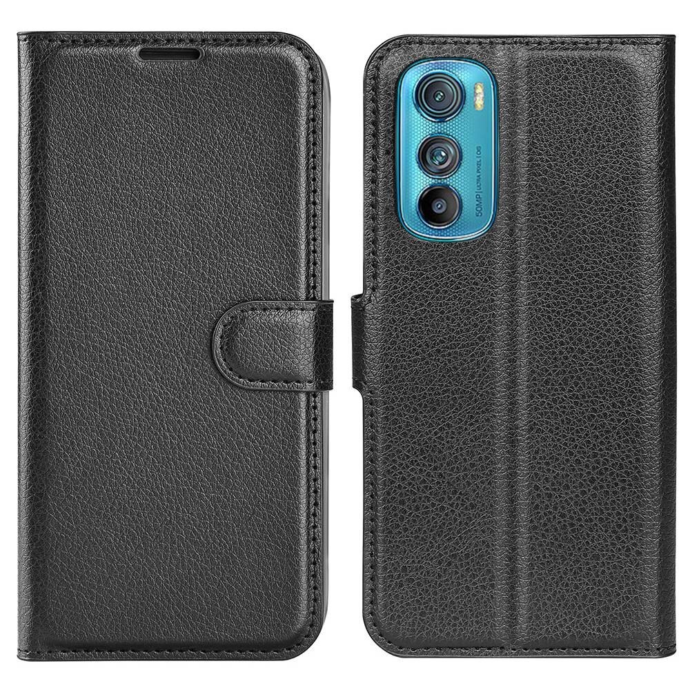 Motorola Edge 30 Wallet Book Cover Black