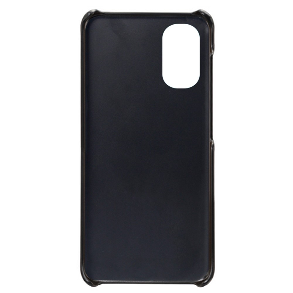 Motorola Moto E32 Cards Slots Case Black