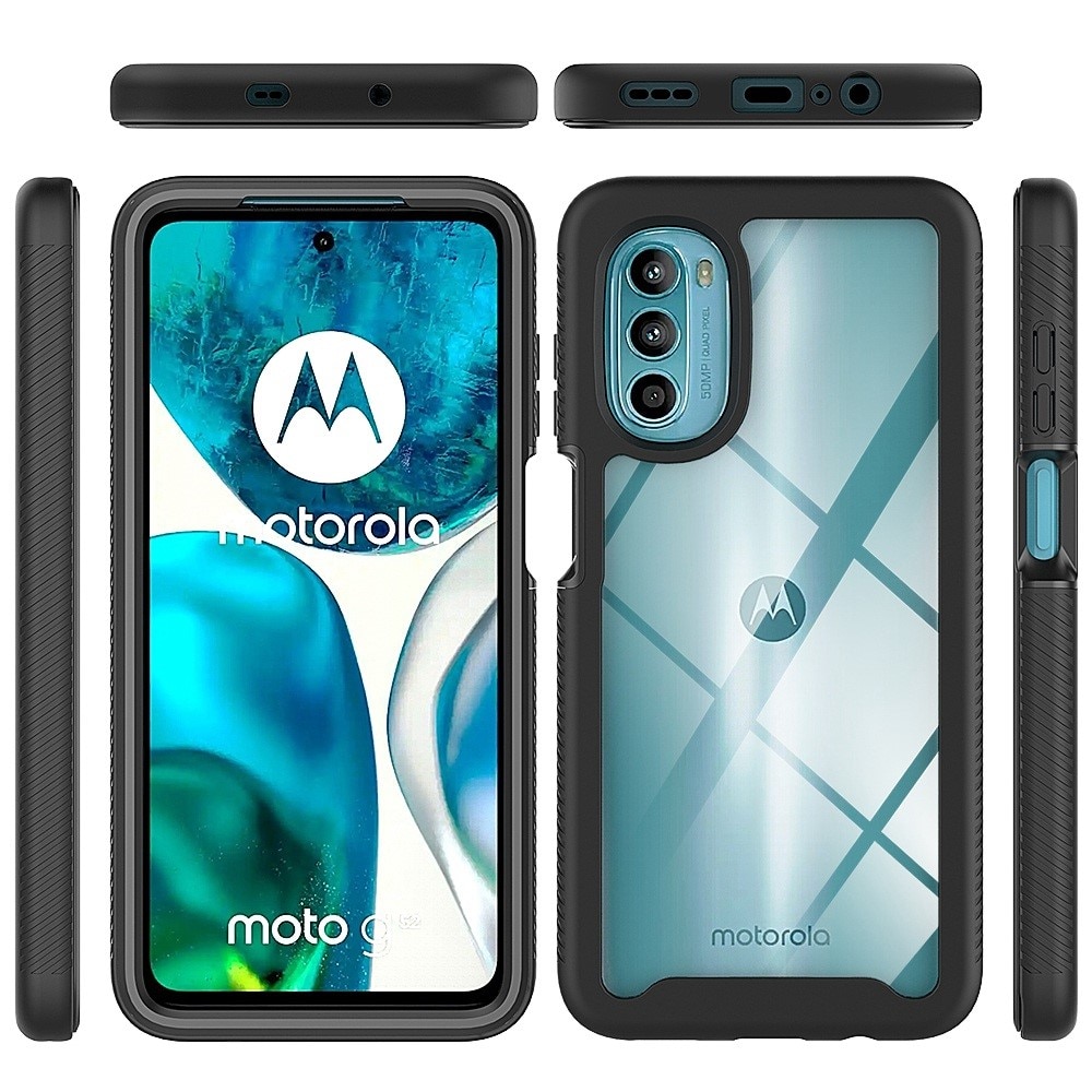 Motorola Moto G52 Full Protection Case Black