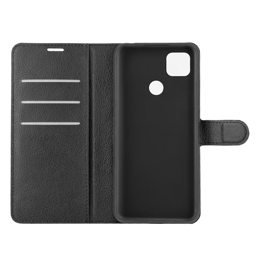 Xiaomi Redmi 9C Wallet Book Cover Black