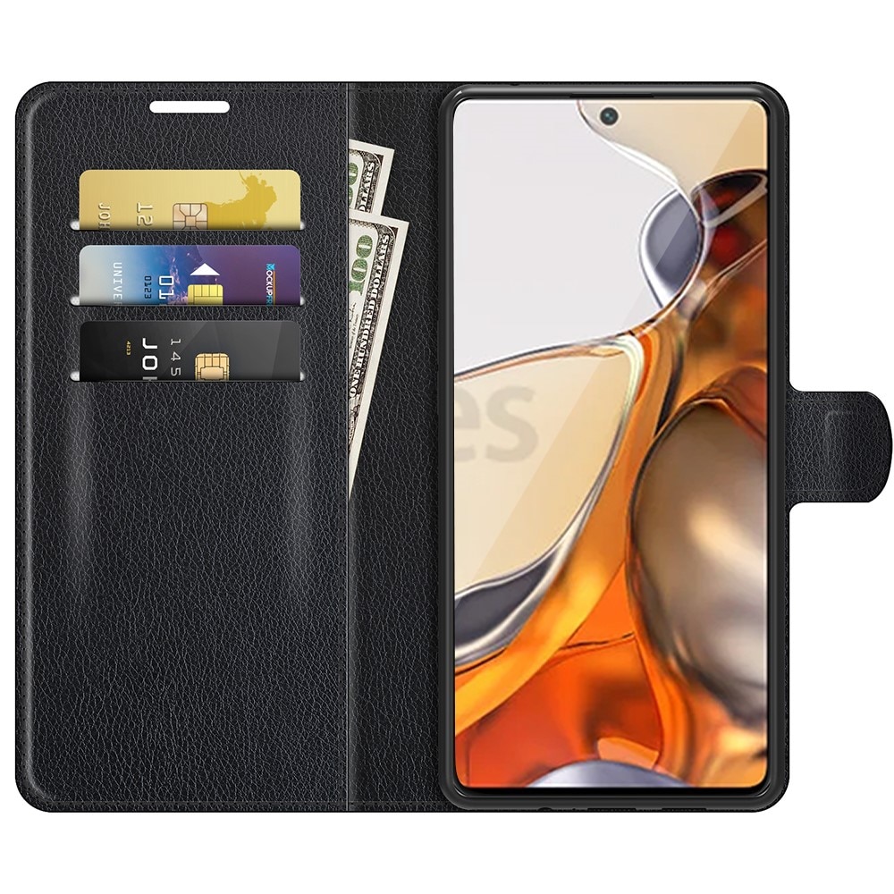 Xiaomi 11T/11T Pro Wallet Book Cover Black