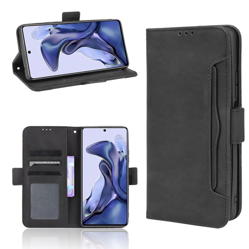 Xiaomi 11T/11T Pro Multi Wallet Case Black