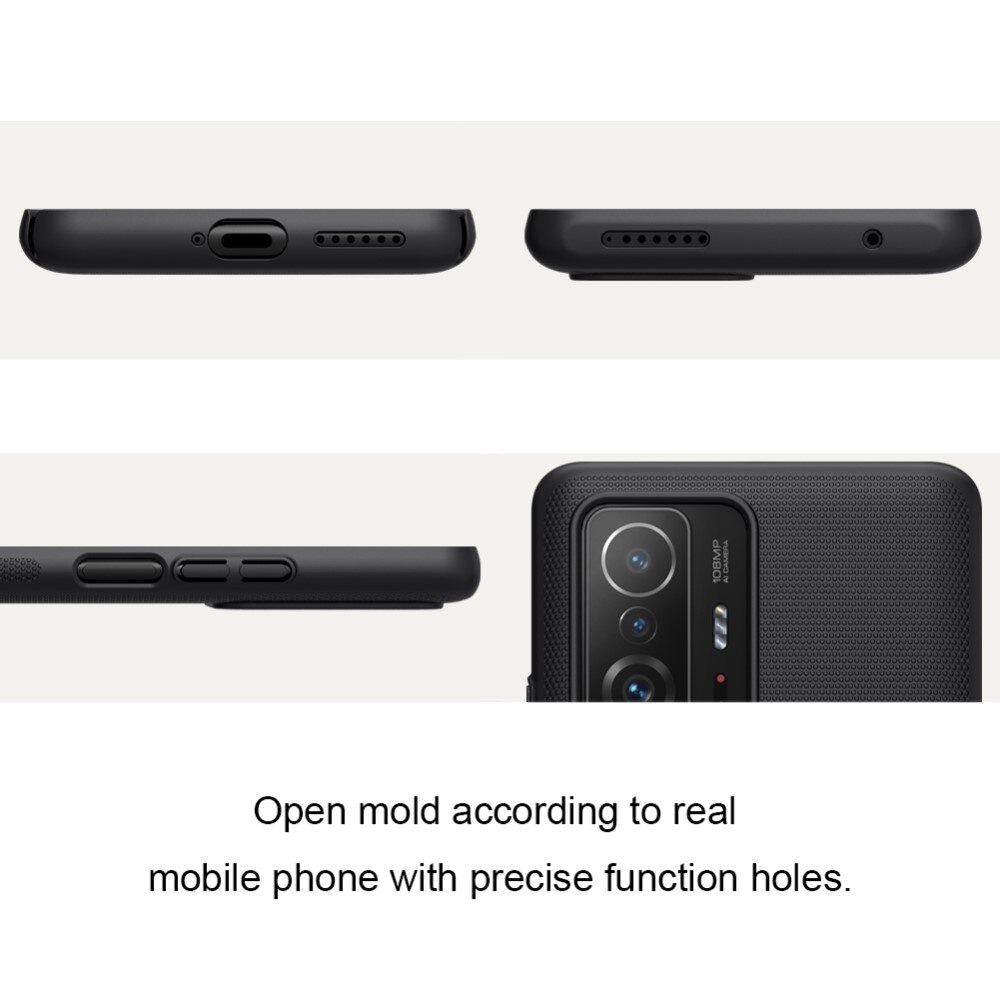 Xiaomi 11T/11T Pro Super Frosted Shield Black