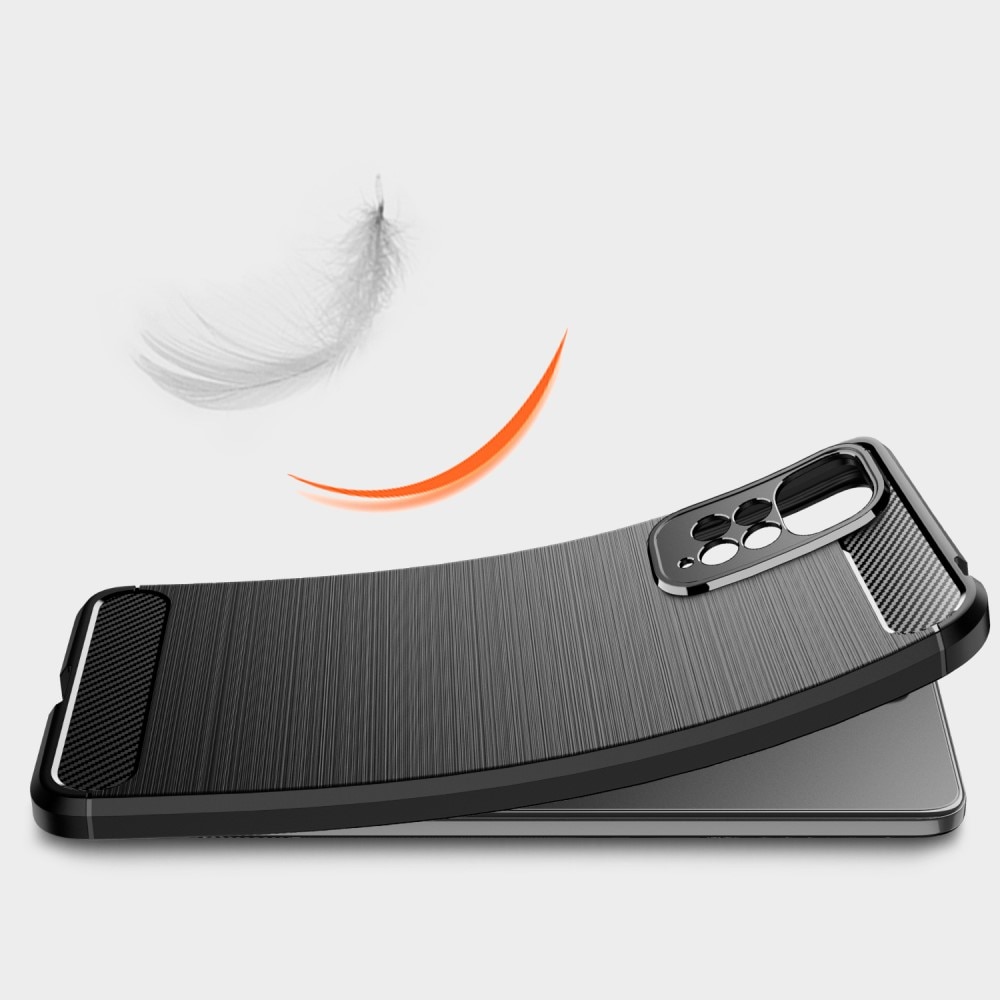Xiaomi Redmi Note 11 Pro Brushed TPU Case Black
