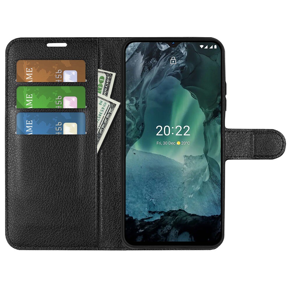  Nokia G11/Nokia G21 Wallet Book Cover Black