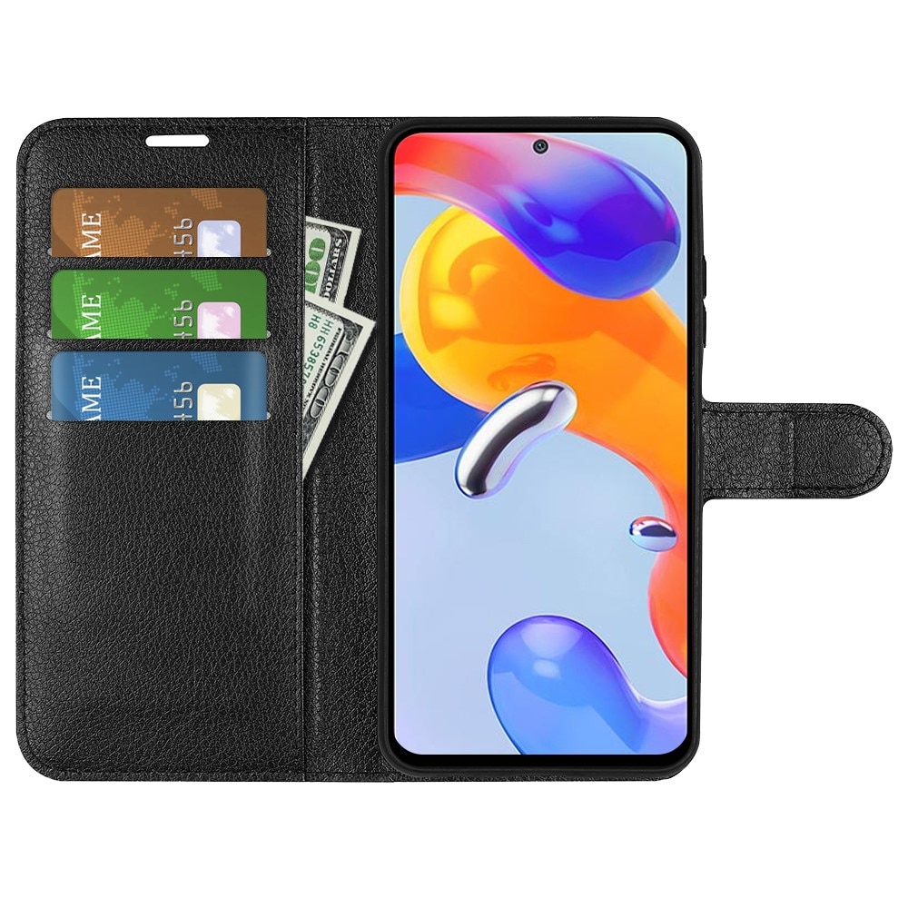 Xiaomi Redmi Note 11 Pro Wallet Book Cover Black