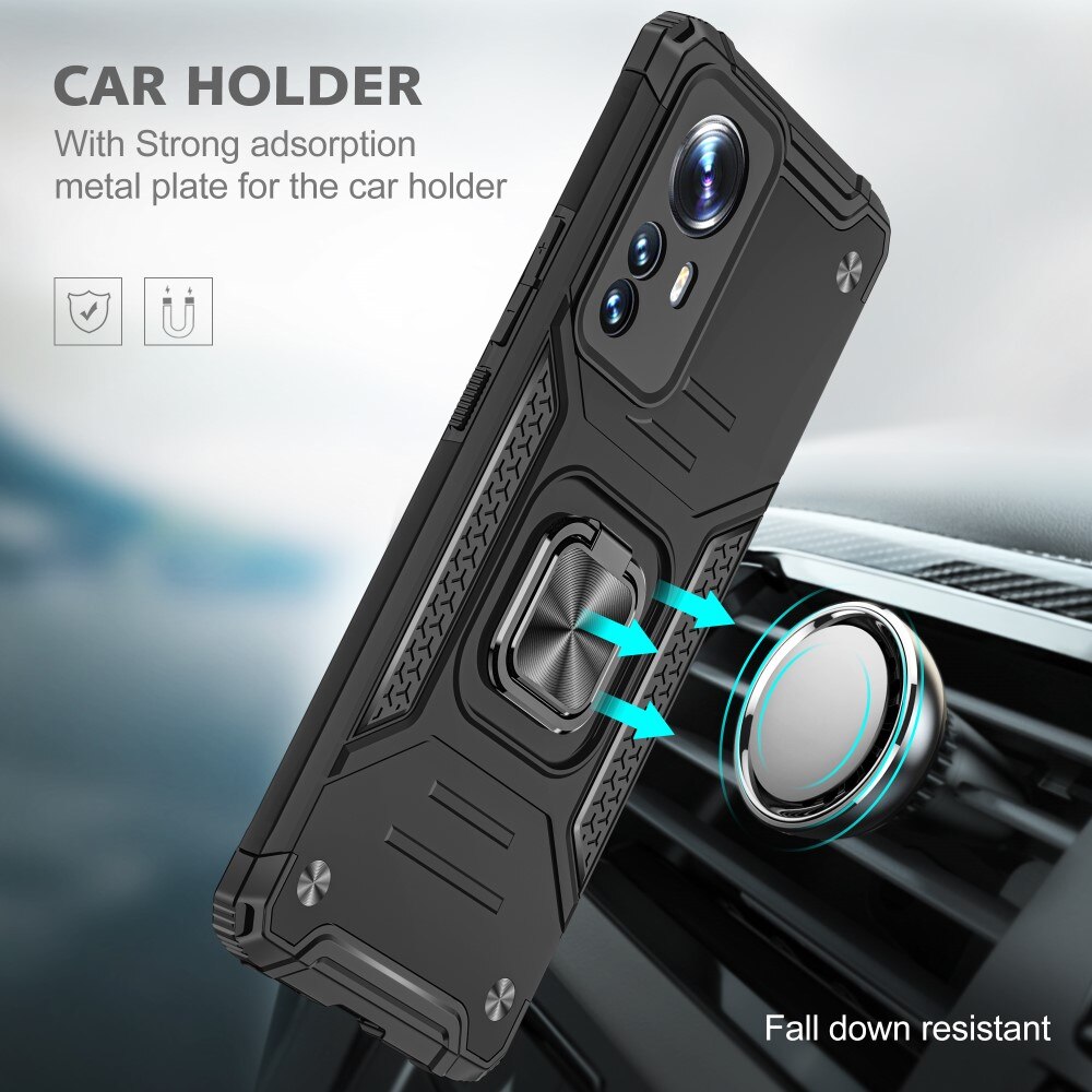 Xiaomi 12 Pro Hybrid Case Tech Black