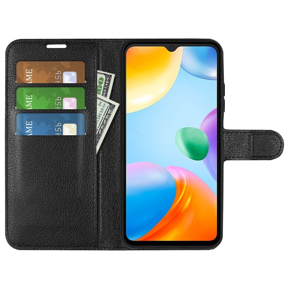 Xiaomi Redmi 10C Wallet Book Cover Black