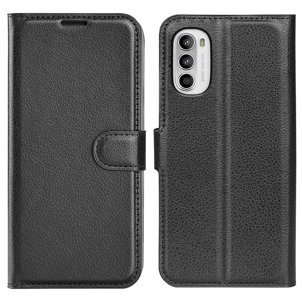 Motorola Moto G52 Wallet Book Cover Black