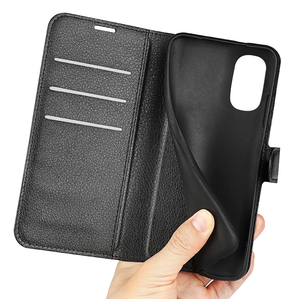 Motorola Moto G52 Wallet Book Cover Black