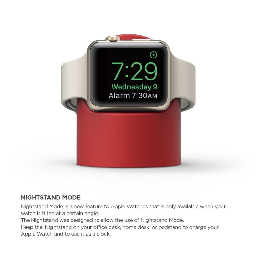 Apple Watch Charging Stand Red