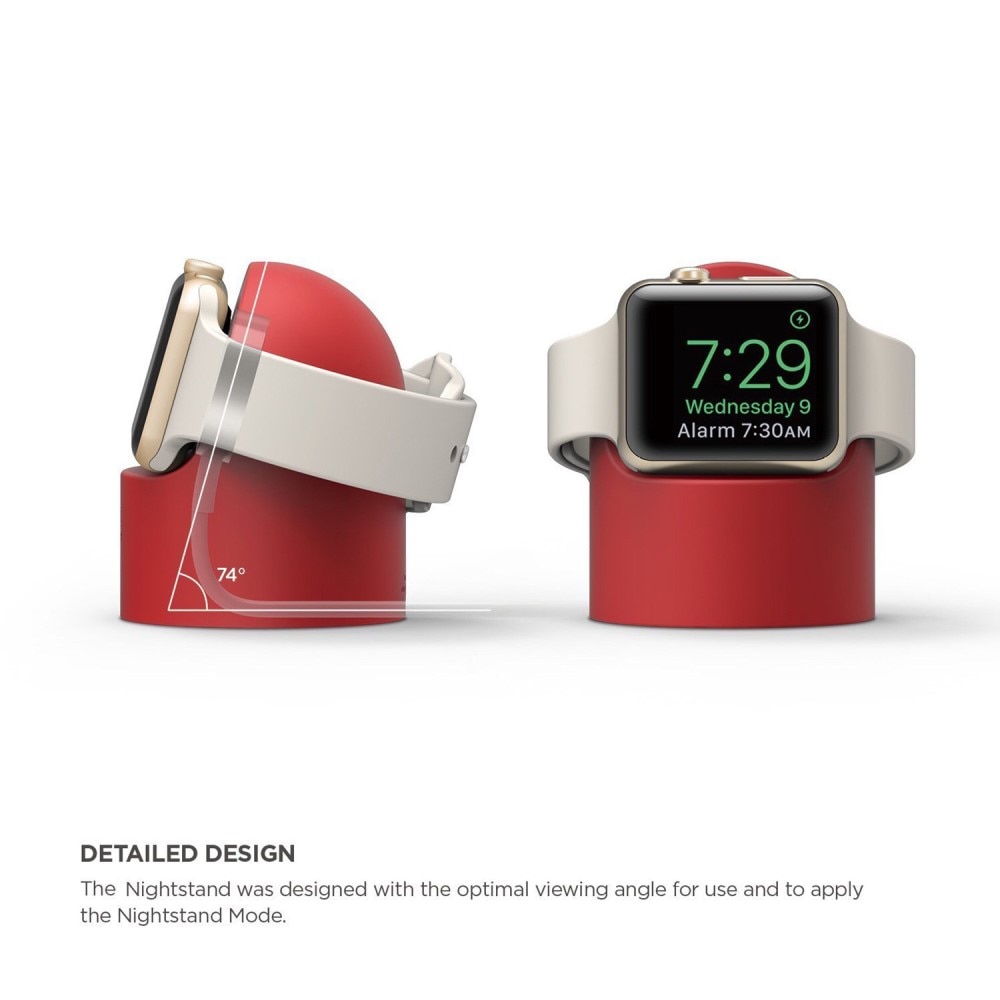 Apple Watch Charging Stand Red