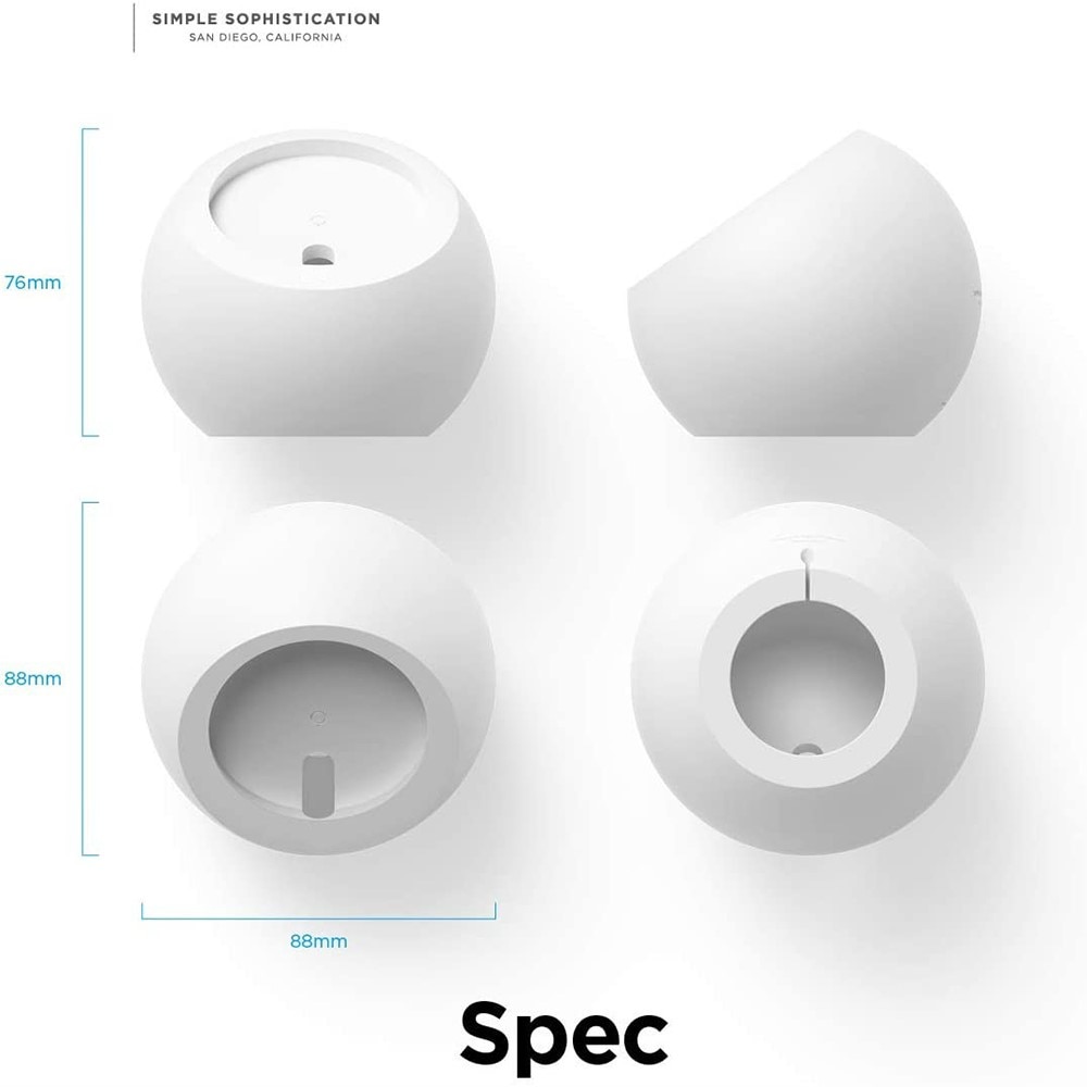 Round  Charging Stand for MagSafe Charger White