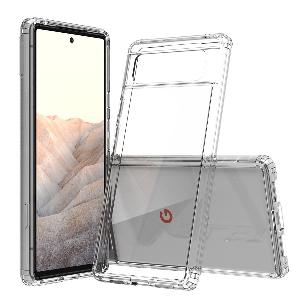 Google Pixel 6 Crystal Hybrid Case Transparent