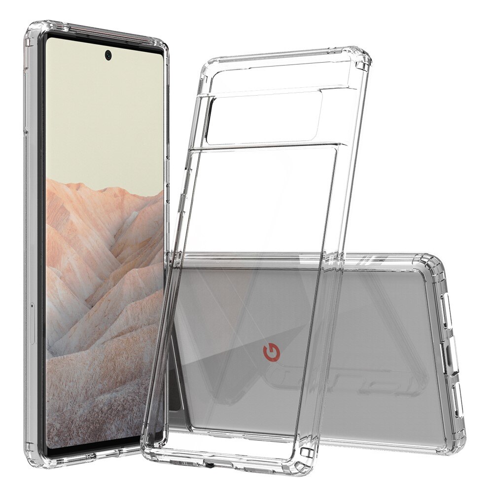 Google Pixel 6 Pro Crystal Hybrid Case Transparent