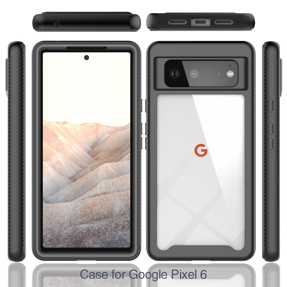 Google Pixel 6 Full Cover Case Black