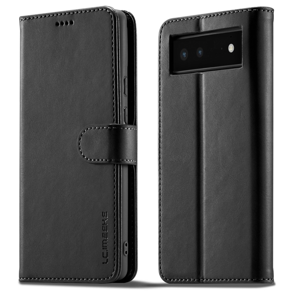 Google Pixel 6 Wallet Case Black