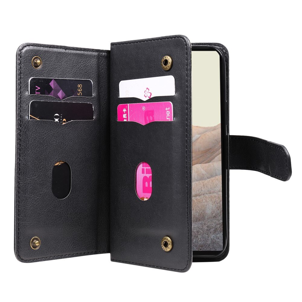 Google Pixel 6 Wallet Cover Multi-slot Black