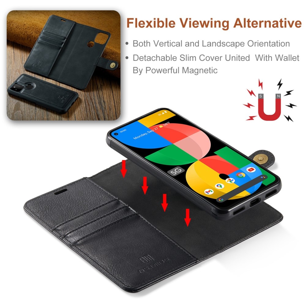 Google Pixel 5a Magnet Wallet Black