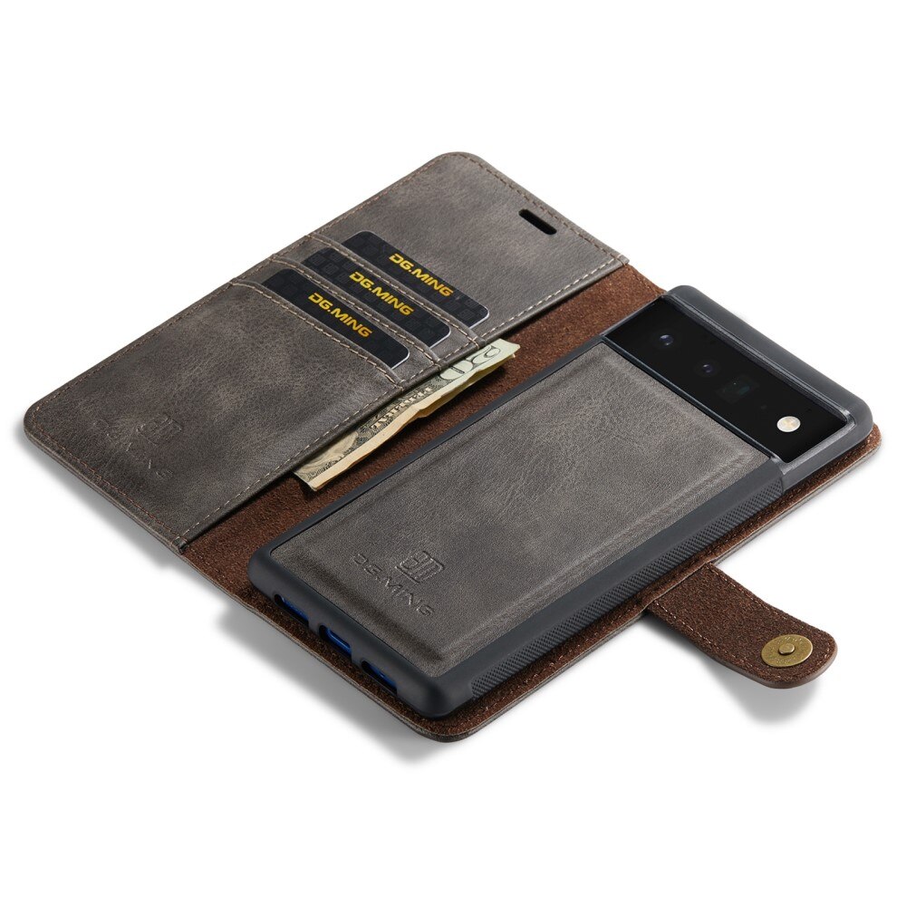 Google Pixel 6 Magnet Wallet Brown