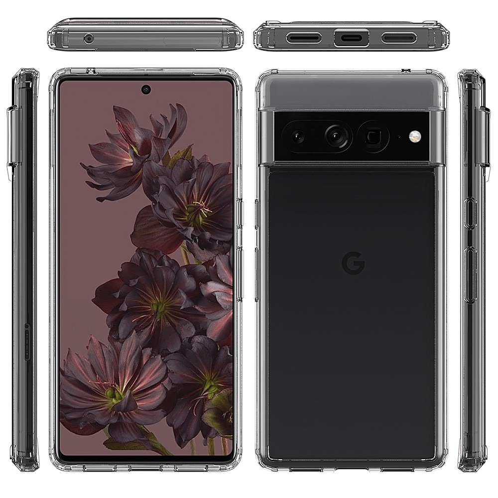 Google Pixel 7 Pro Crystal Hybrid Case Transparent