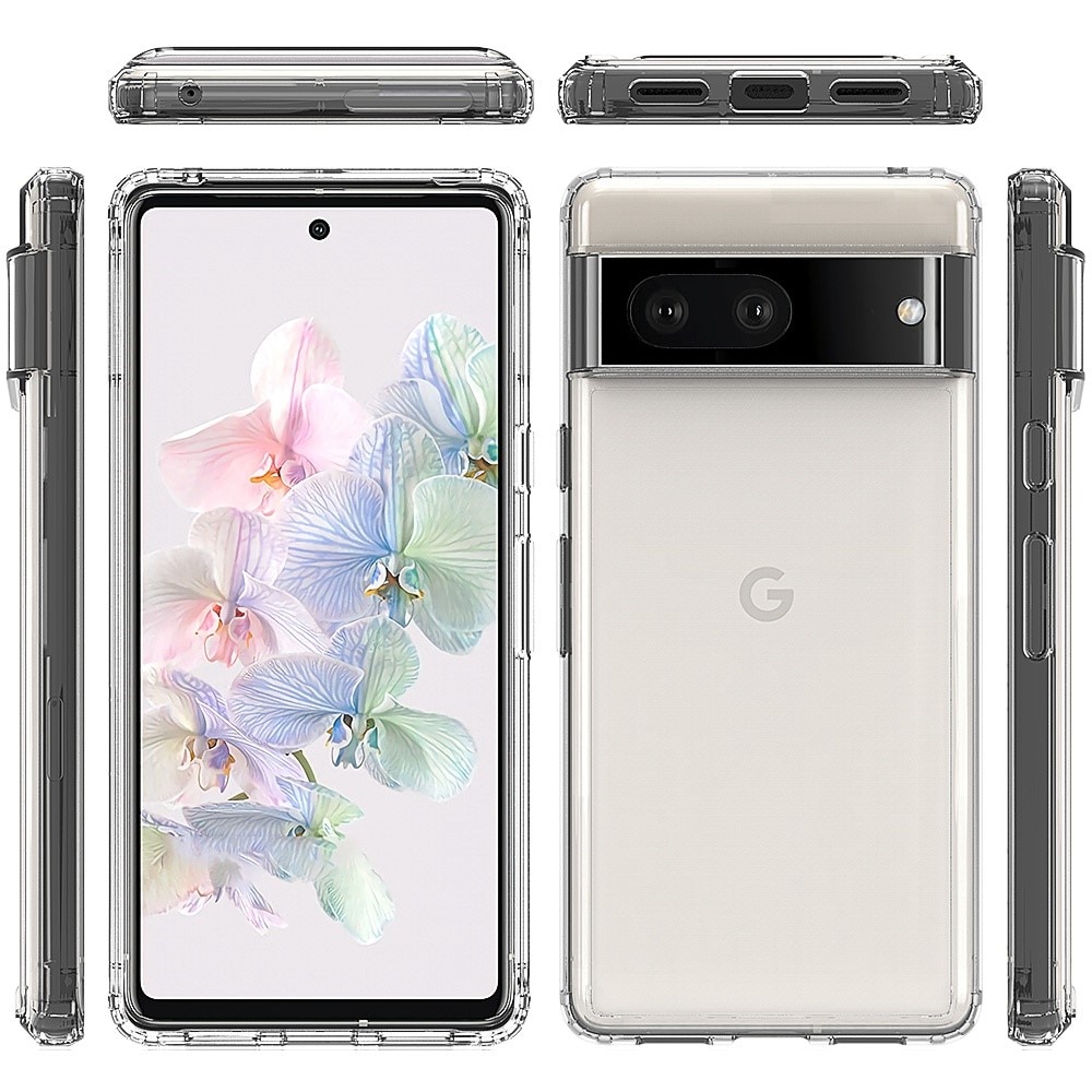 Google Pixel 7 Crystal Hybrid Case Transparent