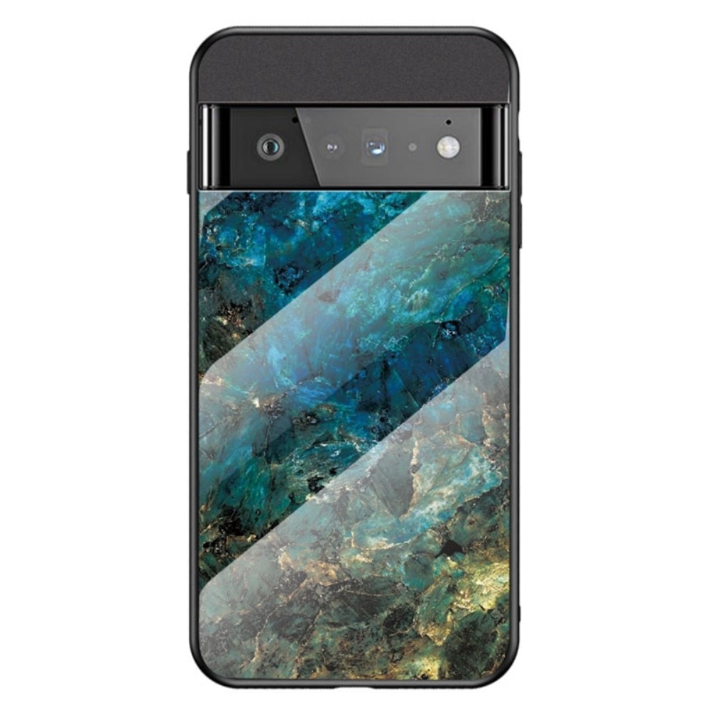 Google Pixel 7 Tempered Glass Case Emerald